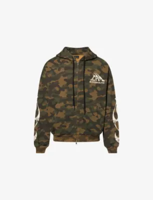 GODMADE Military Camo Cotton Hoodie