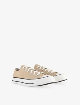 CONVERSE All Star Ox 70s Canvas Trainers - 9.5 in HAY DAY EGRET BLACK, additional product view 3