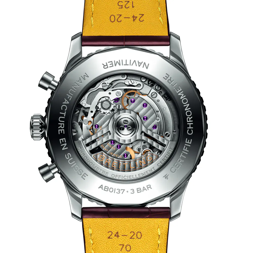 Breitling Navitimer B01 Chronograph 46 Stainless Steel Watch detail 2