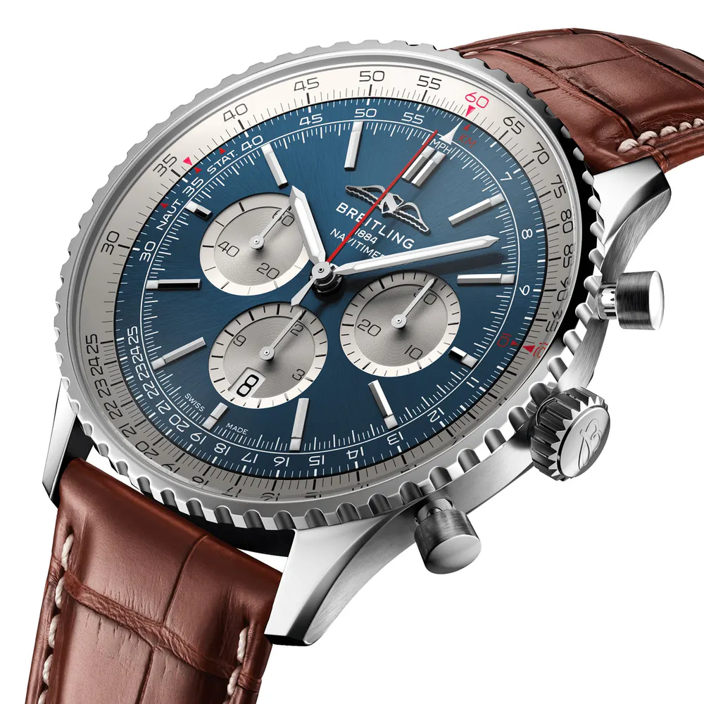 Breitling Navitimer B01 Chronograph 46 Stainless Steel Watch detail 3