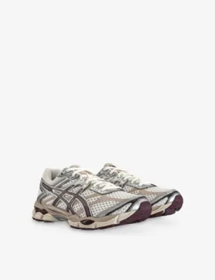ASICS Gel-Cumulus 16 Mesh Trainers - 3.5 in CREAM BENIIMO PURPLE, additional product view 3