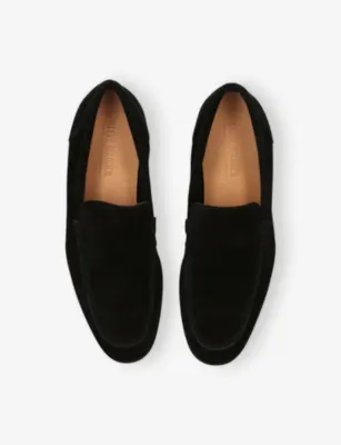 STEVE MADDEN Eirik Suede Loafers - EUR 43 / 9 UK MEN in BLACK, additional product view 2