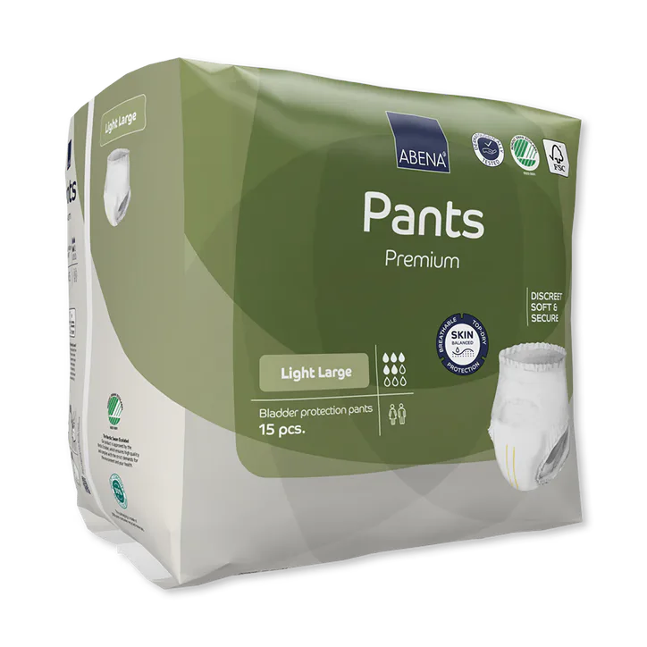 Abena Pants Premium Light Large, 15 Packs detail 2
