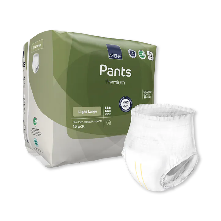 Abena Pants Premium Light Large, 15 Packs