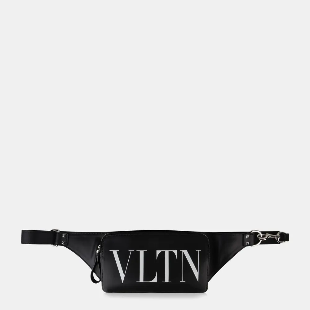 Valentino Garavani Logo Belt Bag in Black 0NI – Accessories