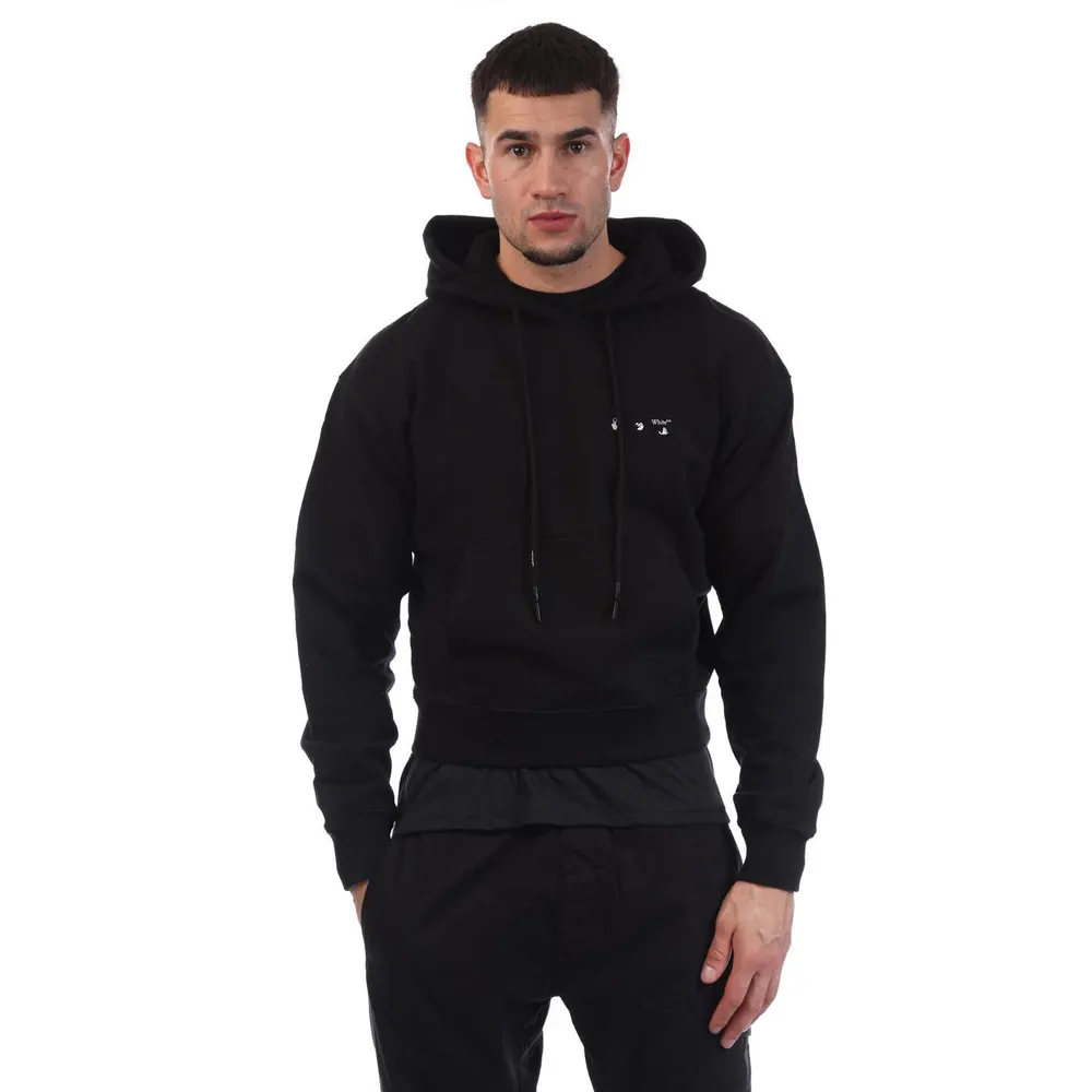 Off White Caravaggio Paint Over Hoodie
