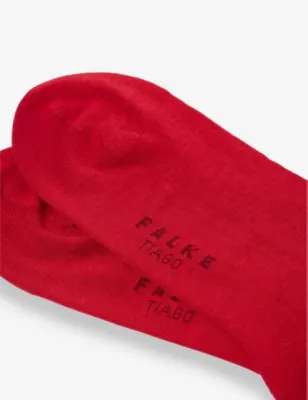 FALKE Tiago fine-pattern ankle-rise stretch-cotton-blend socks - 10.5-11 detail 2