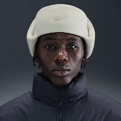 Nike Fly Unstructured Puffer Trapper Cap - Light Bone/Light Bone/Light Bone