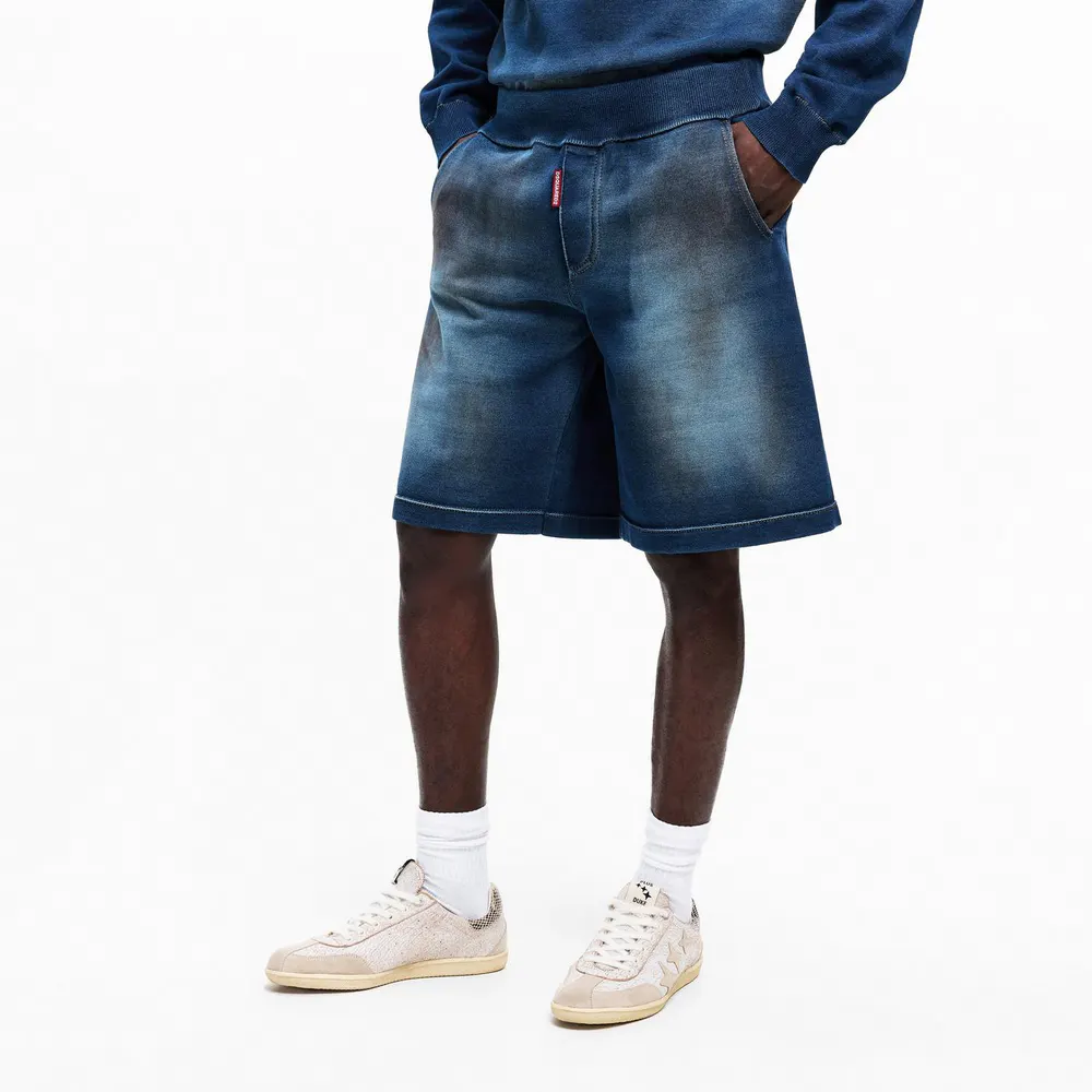 DSquared2 Men's DSQ Fleece Jogger Shorts detail 3