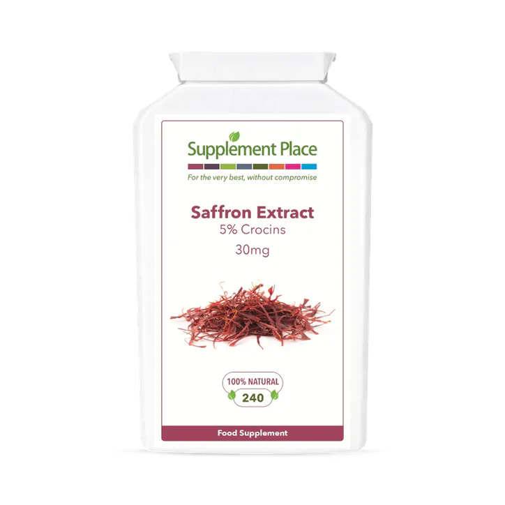 Supplement Place Saffron Extract 30mg | 5% Crocins | 240 Capsules