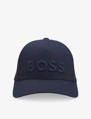 BOSS Logo-Embroidery Adjustable Cotton Cap
