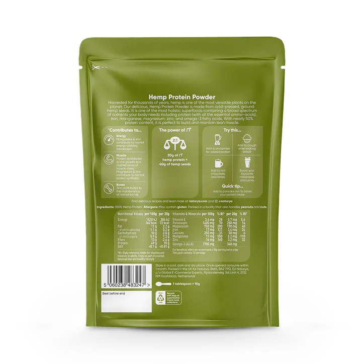 Naturya Hemp Protein Powder 300g detail 2