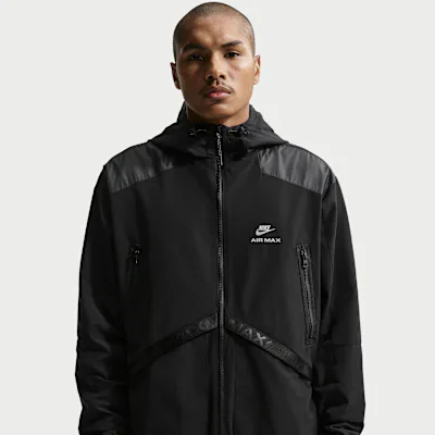Nike Sportswear Air Max Men's Woven Jacket - Black/Black/Black