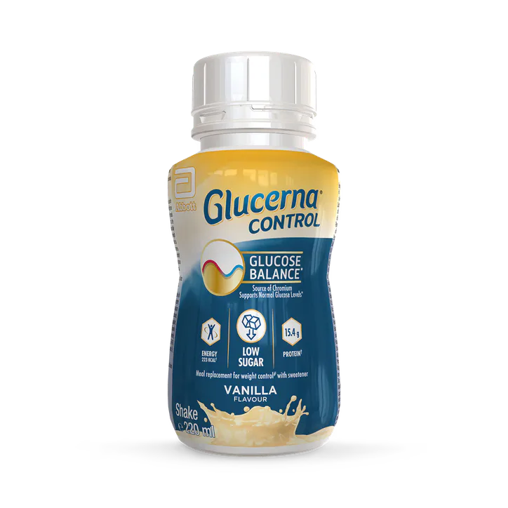 Abbott Glucerna Control Ready To Drink Vanilla 220 ml – Weight Management