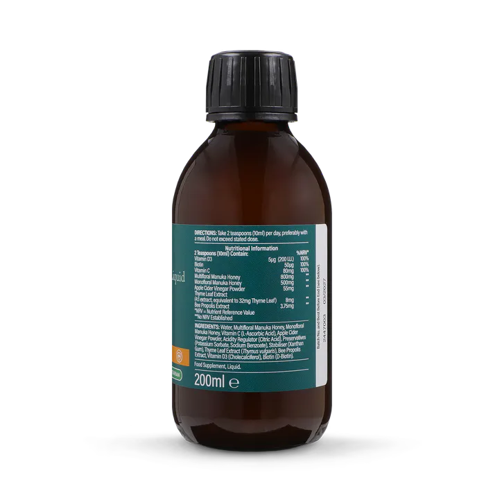 For Him Manuka Honey Tonic + Propolis, Thyme, Apple Cider Vinegar & Vit C 200ml detail 2