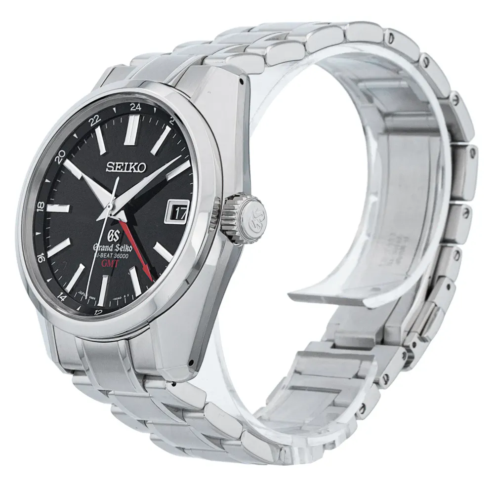 Grand Seiko Hi-Beat 36000 GMT SBGJ003 — 2014 — Excellent detail 2