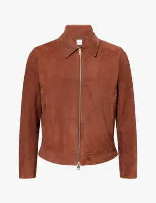 PAUL SMITH Zipped Suede Jacket