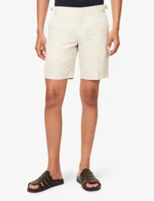 ORLEBAR BROWN Norwich Slim-Fit Linen Shorts detail 3