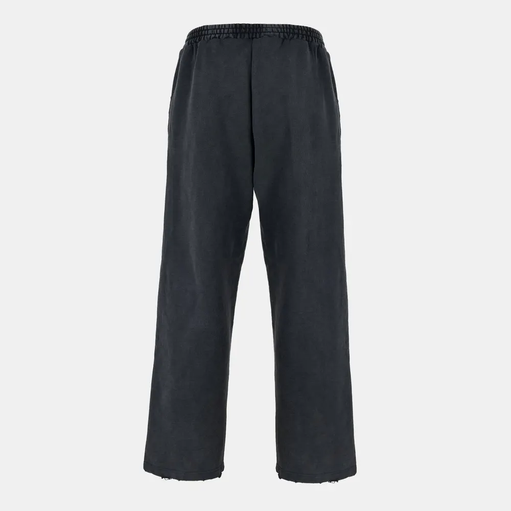 Balenciaga Men's Wide Leg Trousers in Faded Wash Blk, additional product view 2
