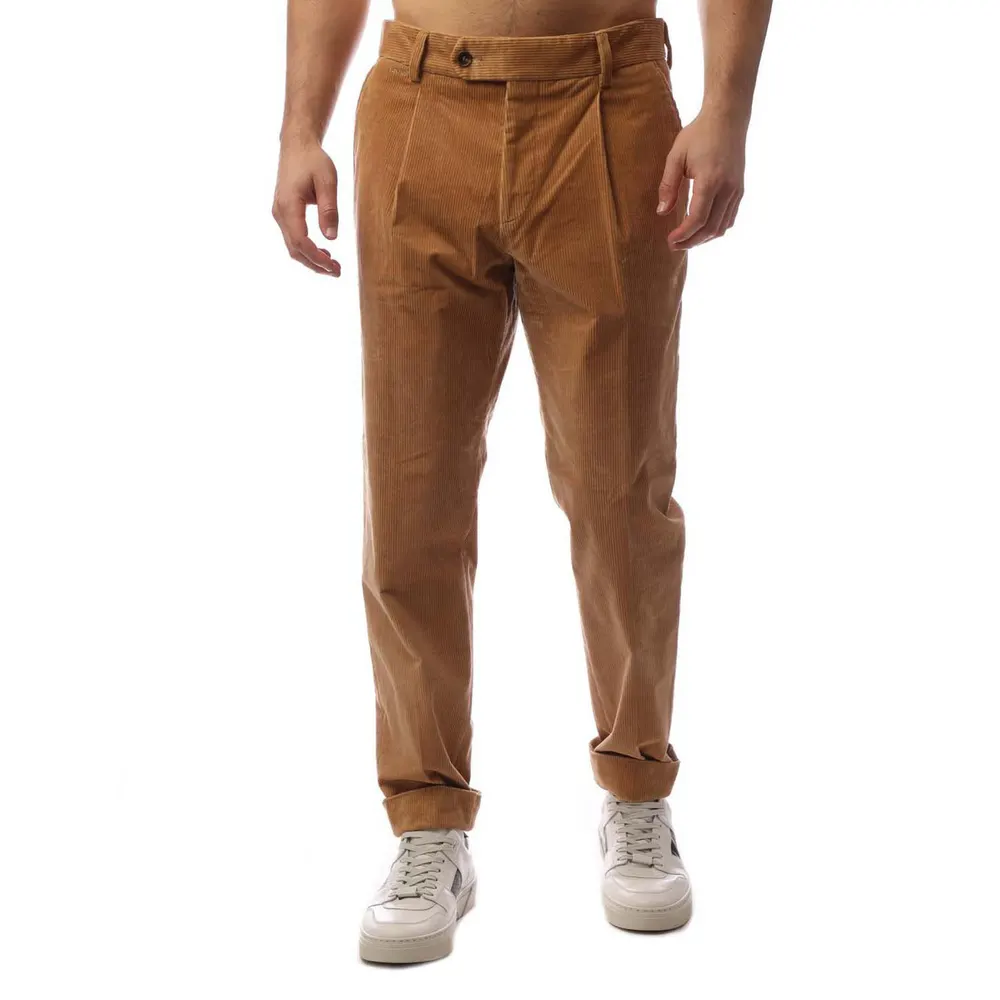 Boss Men's Perin Pleated Trousers detail 2