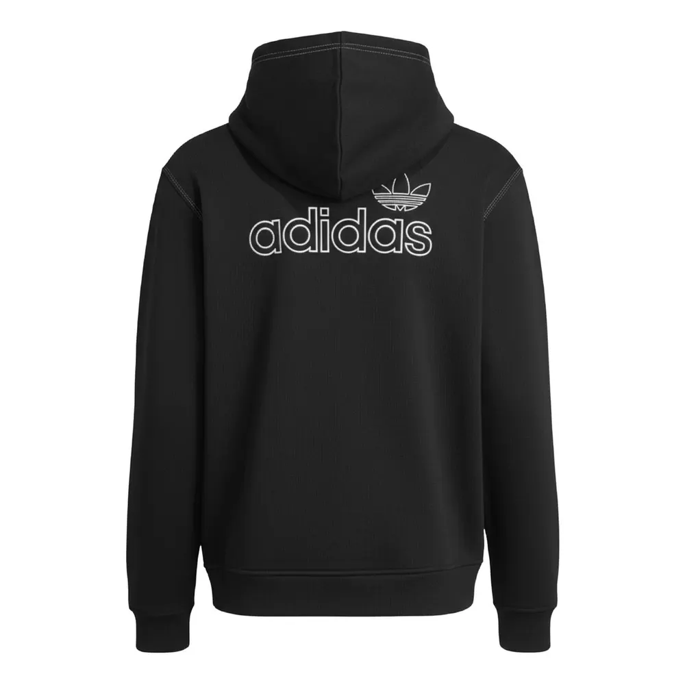 adidas Originals Script Hoodie detail 2