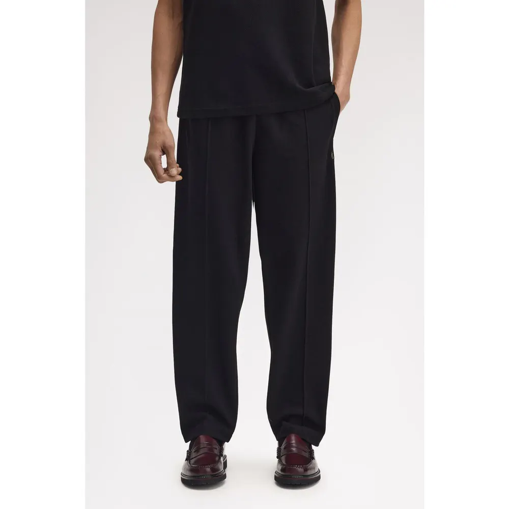Fred Perry Men's Side Tape Woven Open Hem Tracksuit Joggers detail 3