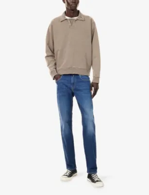 REPLAY Anbass Slim-Fit Stretch-Denim Jeans - 36/32 detail 2