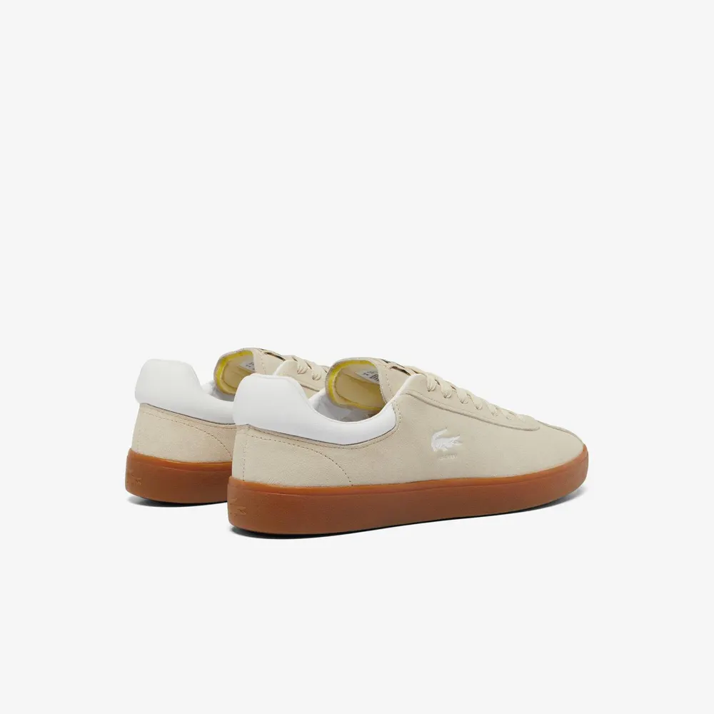 Lacoste Baseshot Suede Trainers detail 3