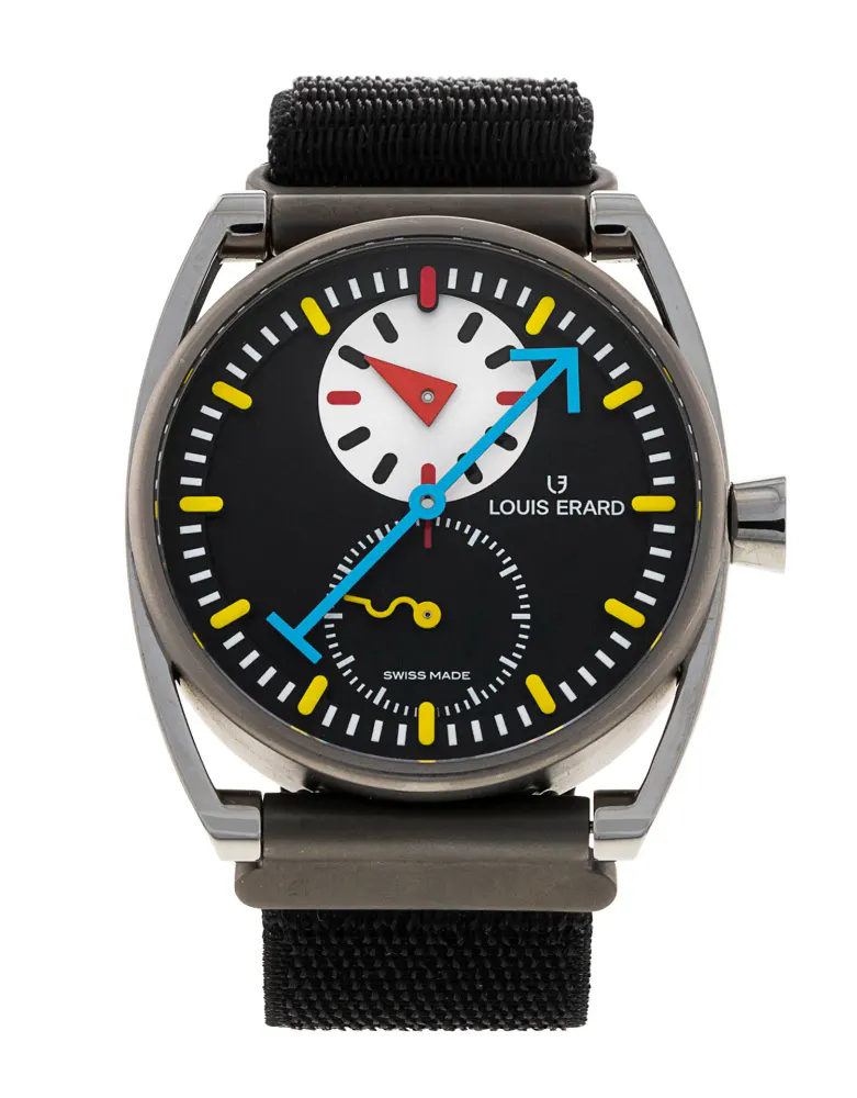 Louis Erard Excellence 85358TT02.BTT88 — 2021 — Very good in Black – Pre-owned watches