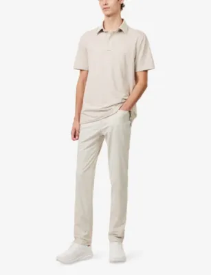 G/FORE All Play Stripe Woven Polo T-Shirt detail 2