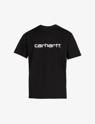 CARHARTT WIP Script logo-print cotton-jersey T-shirt