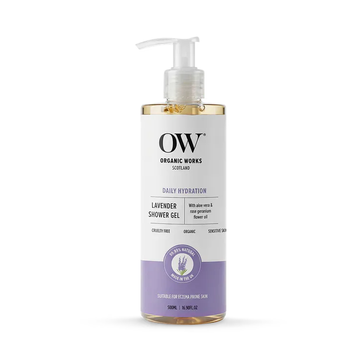 Organic Works Lavender Shower Gel 500ml