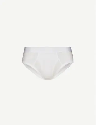 SUNSPEL Superfine branded-waistband cotton-jersey briefs detail 2