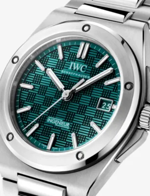 IWC Ingenieur Stainless-Steel Automatic Watch 40mm detail 2
