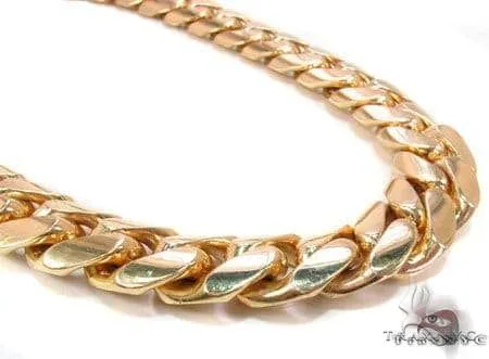 JALGAS - BMF Semi Solid Miami Cuban Link n 20 Inches 17.5mm 68449 in Yellow – Chain