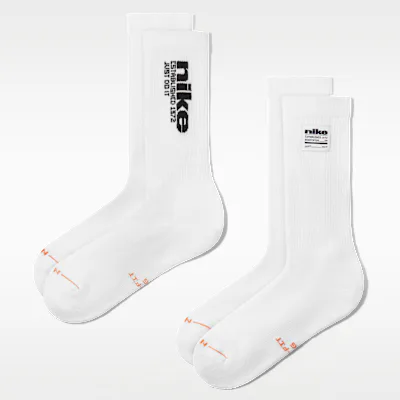 Nike Everyday Elevated Crew Socks (2 Pairs) - Multi-Colour in Multi-Colour – Nike men's and unisex