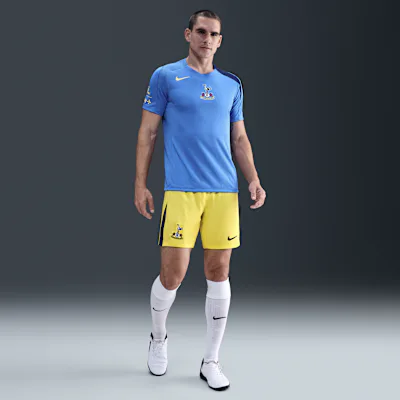 Nike Tottenham Hotspur 2025/26 Stadium Third Men's Nike Dri-FIT Total 90 Football Replica Shorts - Dynamic Yellow/Blue Void/Blue Void
