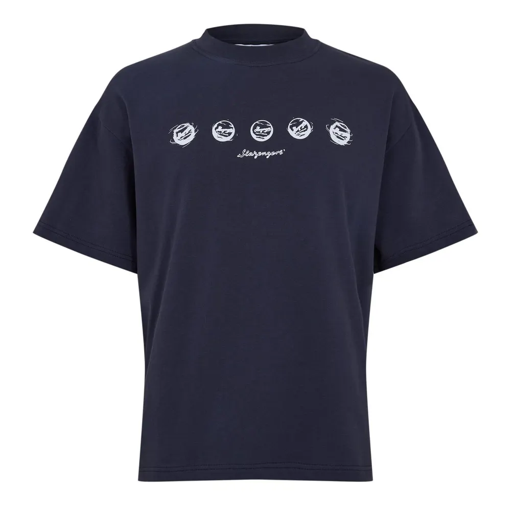 Slazenger Off-Court Off-Court Men’s Return Tee in Dark Navy – Clothing