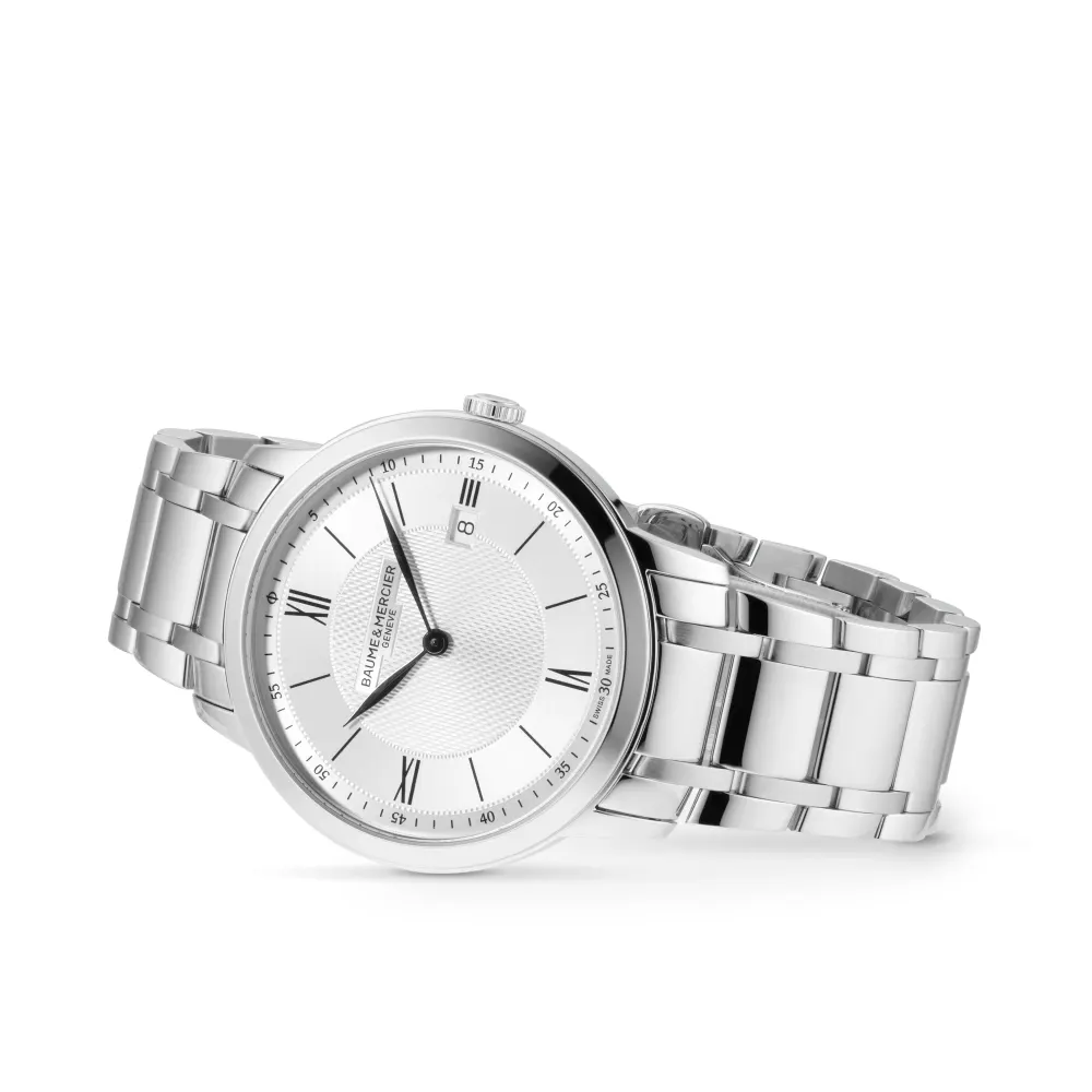 Baume & Mercier Classima 40mm Mens Watch Silver in Silver, additional product view 2