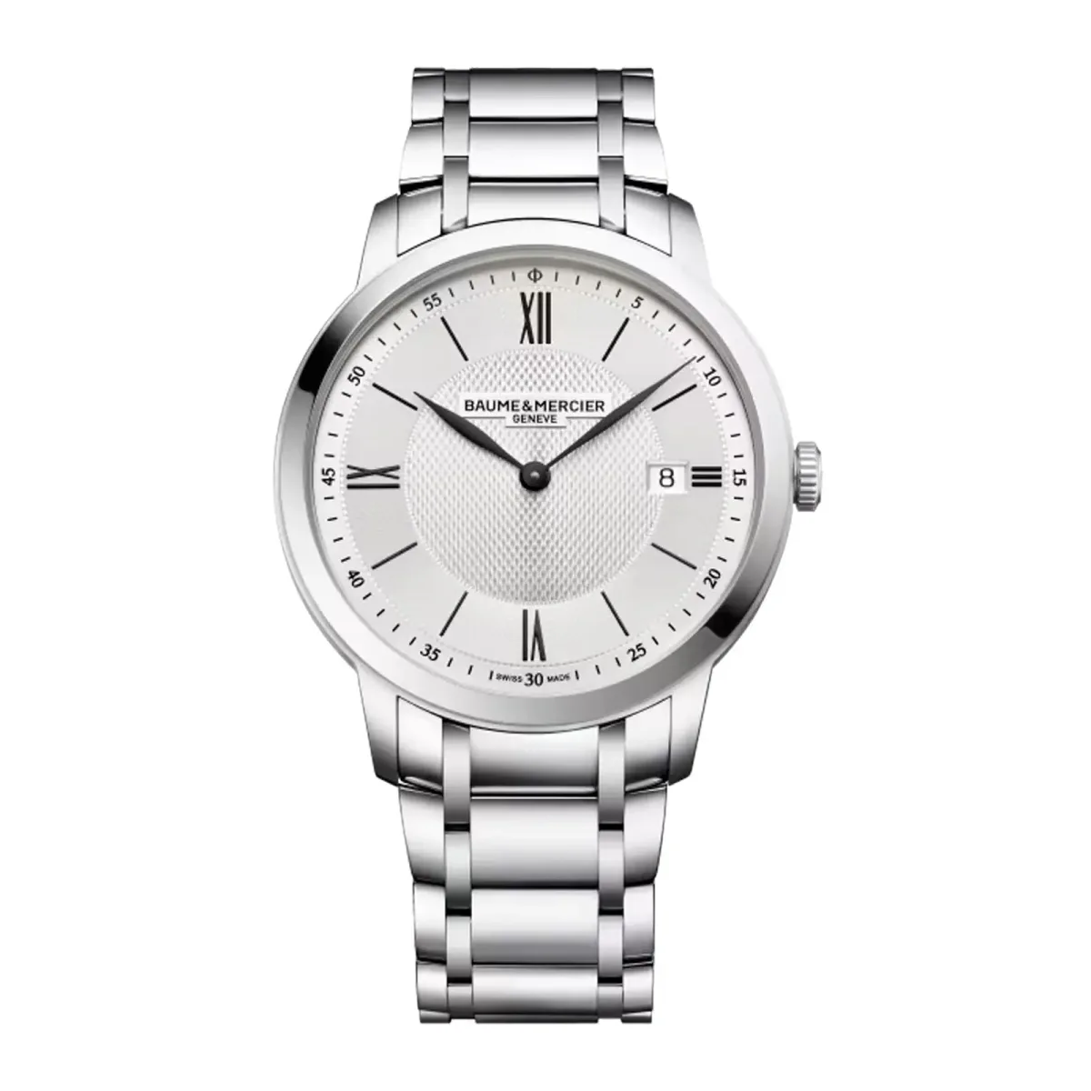 Baume & Mercier Classima 40mm Mens Watch Silver