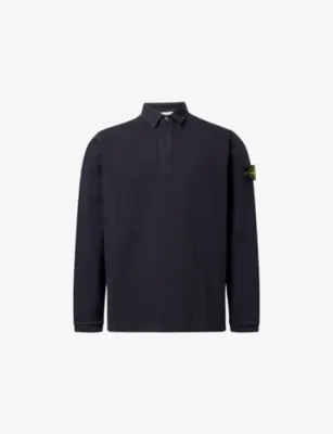 STONE ISLAND Compass-Badge Cotton Rugby Sweatshirt
