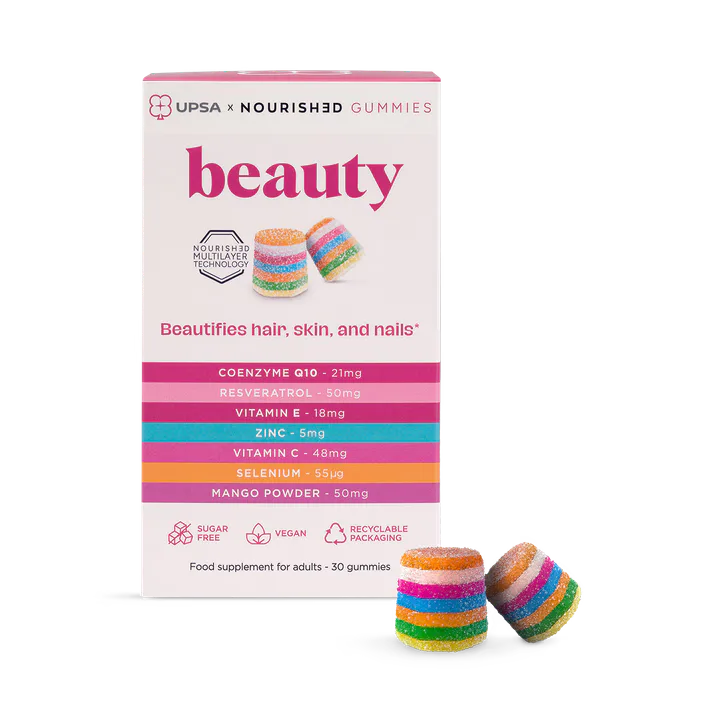 UPSA X Nourished 7 in 1 Beauty 30 Gummies – Beauty