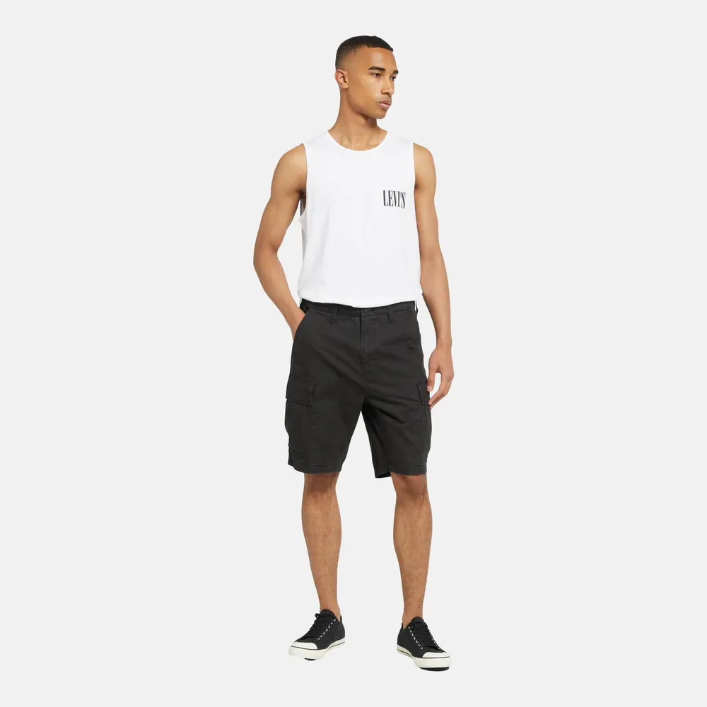 Levis Men's Carrier Meteorite Breathable Relaxed Fit Cargo Shorts