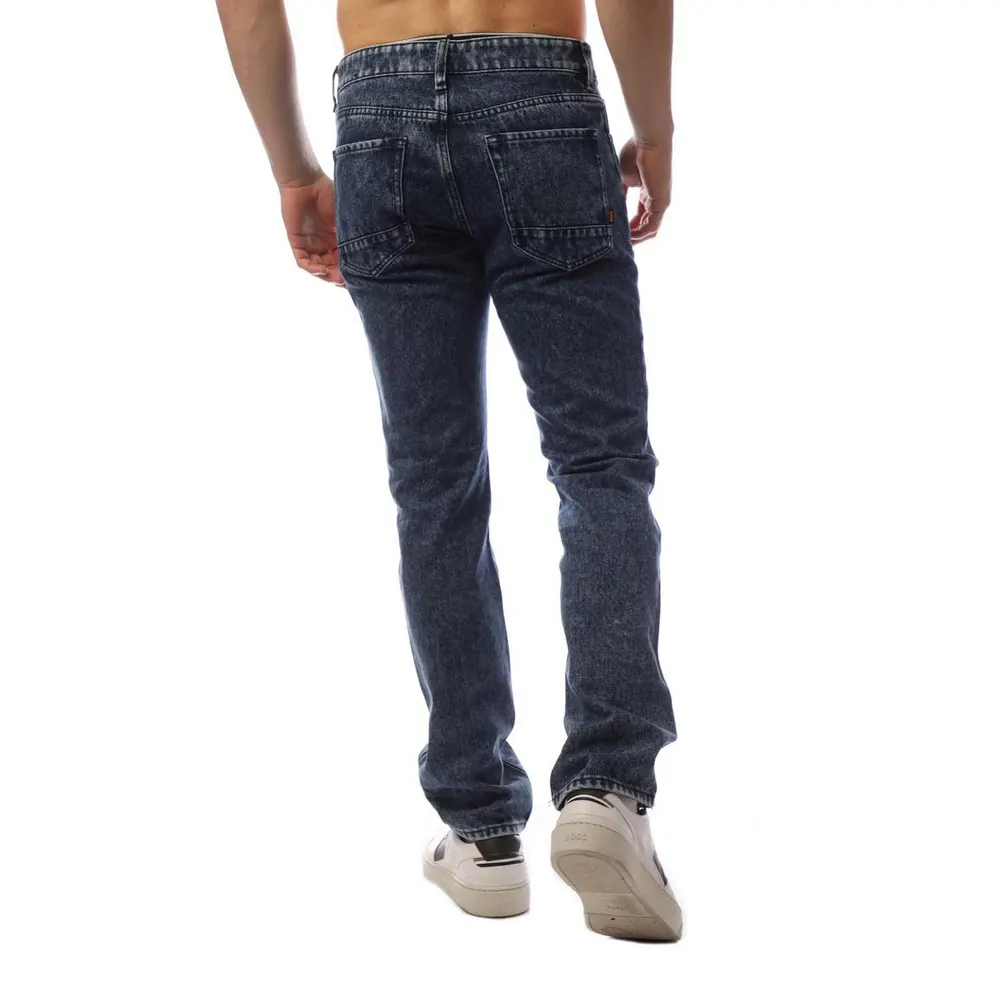Boss Men's Maine Bc L Straight Leg Jeans detail 2