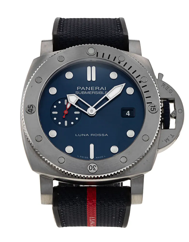 Panerai Submersible QuarantaQuattro PAM01391 — 2022 — Excellent in Blue – Pre-owned watches
