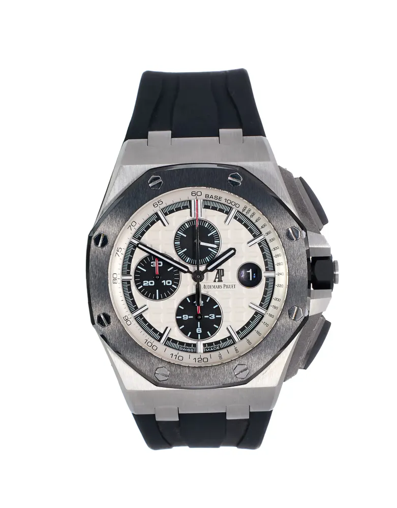 Audemars Piguet Royal Oak Offshore 26400SO.OO.A002CA.01 — 2015 — Excellent in Silver Baton – Pre-owned watches