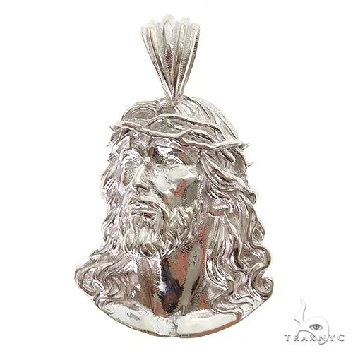 MARYAM - For Him SILVER .925 Silver Jesus Pendant [Small] 69919 – Pendant
