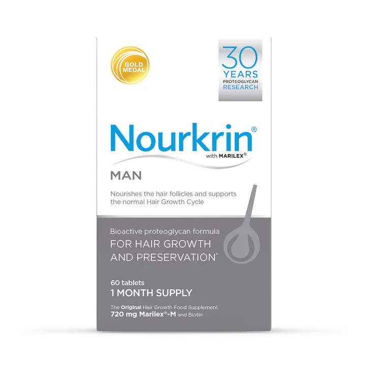 Nourkrin Man Hair Preservation 1 Month Supply 60 Tablets