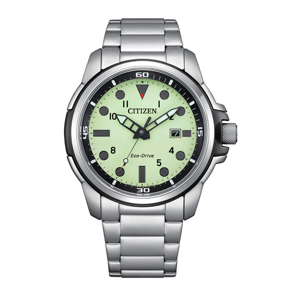 Citizen Eco-Drive Of Sea Land 44mm Mens Watch Green