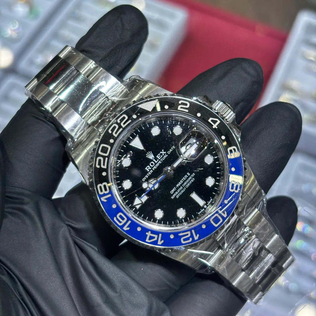 ANKUR - For Him WATCHES 2025 Rolex GMT-Master II 40mm | Oystersteel | "Batman" – Watch